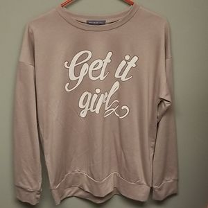 West coast love sweatshirt Medium